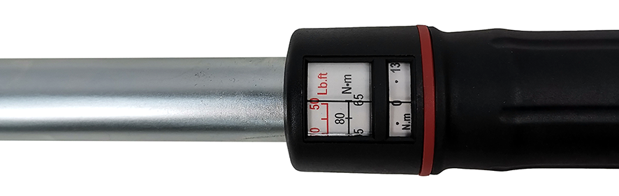 Ключ динамометрический со шкалой в окошке 65-350Nm 1/2" TA-B3350-12 AE&T